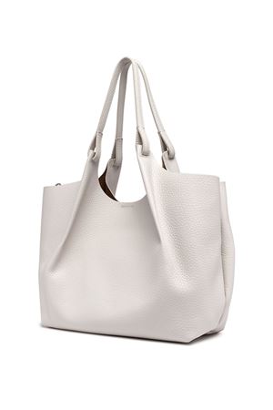 Dua bag in white double grain maxi leather GIANNI CHIARINI | BS9720RNGDBL13347